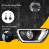 Fog Lights Assembly for 2015-2020 Chevy Colorado Front Bumper Driving
