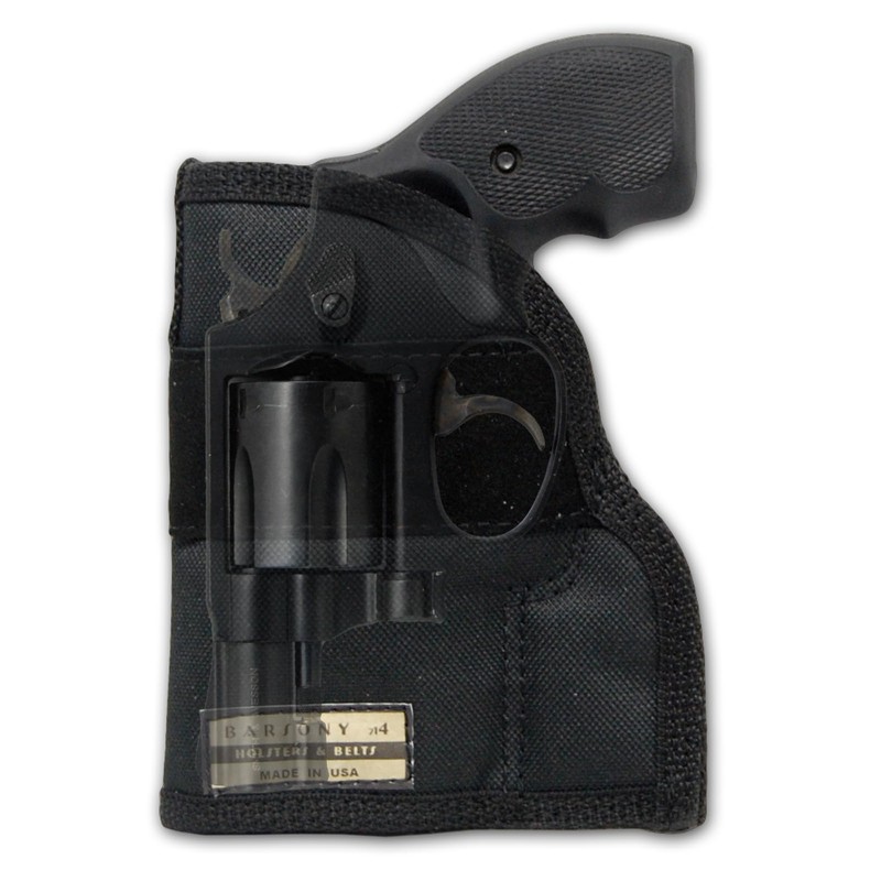 Barsony Pocket Holster for 2", Snub-Nose .38 .357 Revolvers (S&W