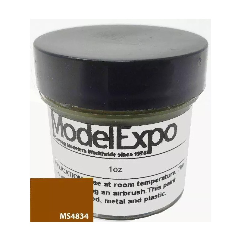 Model Shipways 1 Oz. Hull Umber - Model Expo Paint