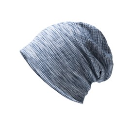 1 Piece Cotton Hat, Knitted Hat, Fashionable Simple Hat, Elastic Warm Hat, Soft and Breathable Hat Blue