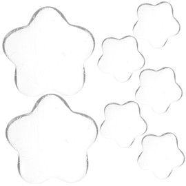 WOONEKY Nail Art Charms 40pcs Crystal Flowers Rhinestones Manicure Decorations DIY Nail Gems for