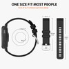 Compatible with Garmin Venu 3S Band, 18mm Width Silicone Replacement