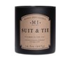 Manly Indulgence Suit & Tie Scented Jar Candle, Medium, Black