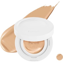 Parnell - Cicamanu Serum Cushion - Moisturizing Foundation for Soothing, Coverage, Glass and Lightweight for Sensitive and Dry Skin Pearl Skin (0.52 Fl Oz) (25N) Ratan 15g