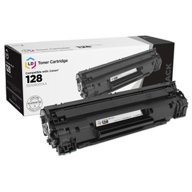 LD Compatible Toner Cartridge Replacement for Canon 128 3500B001AA (Black)