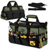 UUP 18-Inch Large Tool Bag, 16-Pocket Portable Tool Box Organizer