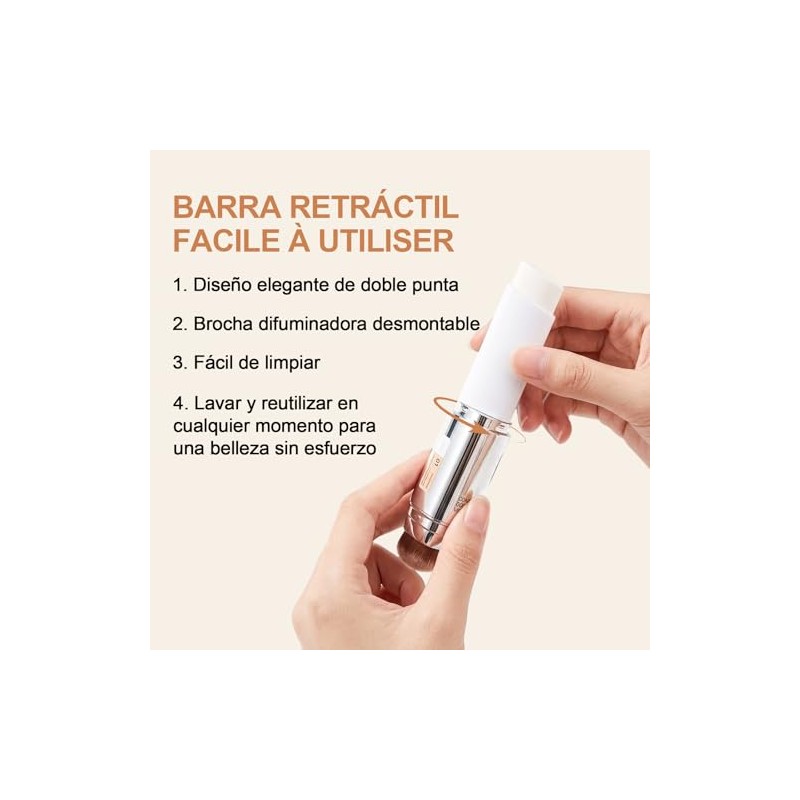 Erinde Barra de Base que Cambia con la Temperatura, Textura