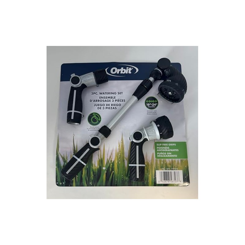Orbit 3pc Watering Set Ensemble, 1751078