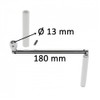 cyclingcolors Crank for roller shutter crank steel with counter handle