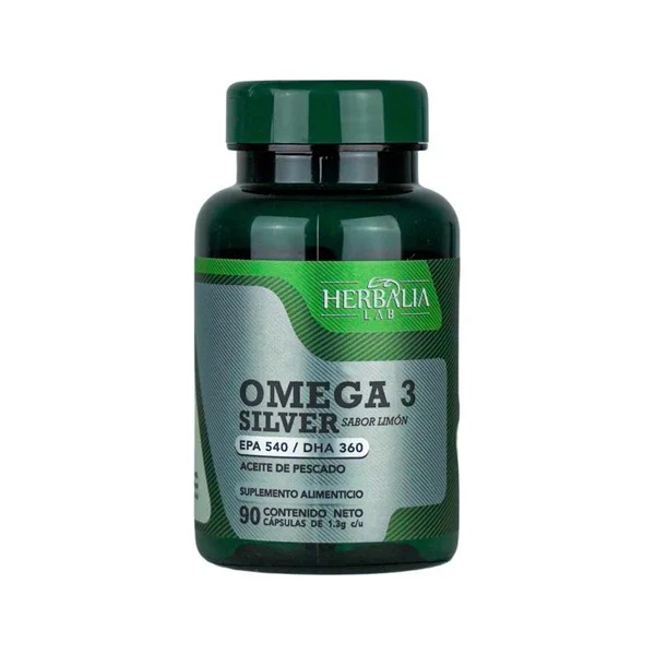 Omega 3 Silver EPA 540 DHA 360 Fish Oil Puro
