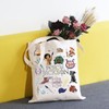 FOTAP Camp Half Blood Cabins Canvas Shopping Bag Gift Book