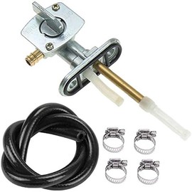 Fuel Gas Tank Switch Valve Petcock Compatible with Yamaha Raptor 660 YFM660 Warrior 350 YFM350 Grizzly Blaste Suzuki DRZ400 FZR600 LT80 LTZ250 LTZ400 Fuel Gas Tank Petcock- by DFuerdivn