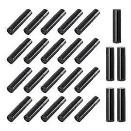 Empty Lipstick Sleeves, Reusable Empty Plastic Lip Balm, Refillable Lip Care Tube with Lid, Lip Gloss Container for Homemade Lip Balm