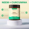 Vital Botanics Neem + Cúrcuma - Multivitamínico para Adultos