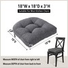 Tromlycs Chair Cushions for Dining Chairs Kitchen Seat Cushions Room