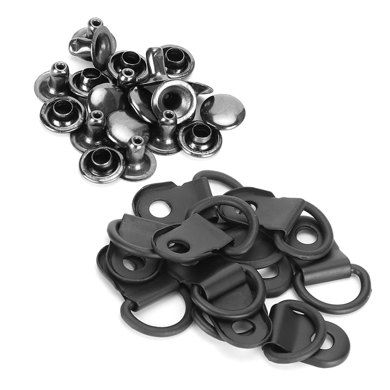 Shoelace Hook Rivet Tool 9x14mm Set of 100 Shoelace Hooks