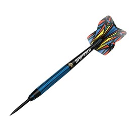 GOAT - Athlete Blue Brass Steeldarts 12 Gram, Incl. 3 Barrels, 3 Flights & 3 Shafts
