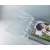 4x6 Flip Clear Slant Back Acrylic Sign Holder,V Type Desktop