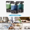 SVAVO Wall Mounted Soap Dispenser Kitchen Bathroom Manual Soap Dispenser