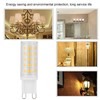 10PCS G9 Base LED Light Bulb 4W 54LED BiPin Bulb