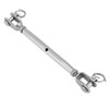 Qiilu Frame Turnbuckle Jaw Turnbuckle Jaw Bolt Stainless Steel Body