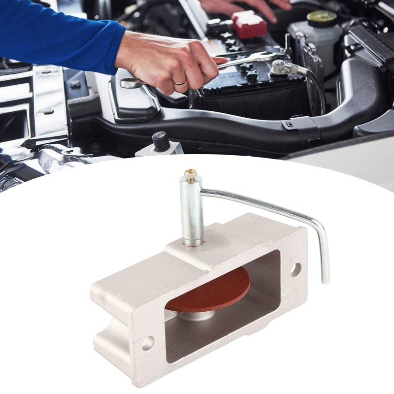 MUNEFE Manual Aluminum Piston Ring File, Piston Clearance Adjustment Tool,
