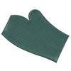 Tough 1 Rubber Grooming Gloves, Hunter Green