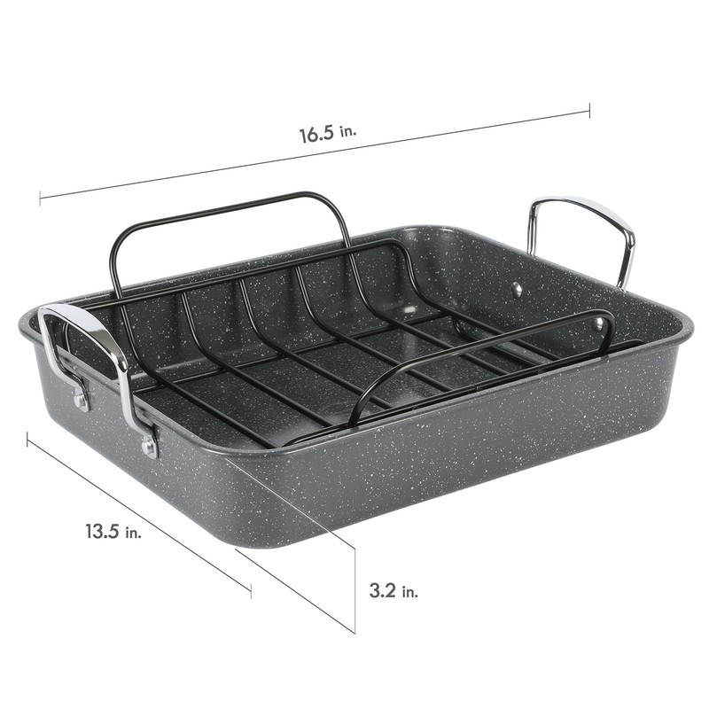 Kenmore Keaton Grey Speckle 16.5" x 12.5" x 3,2" Carbon