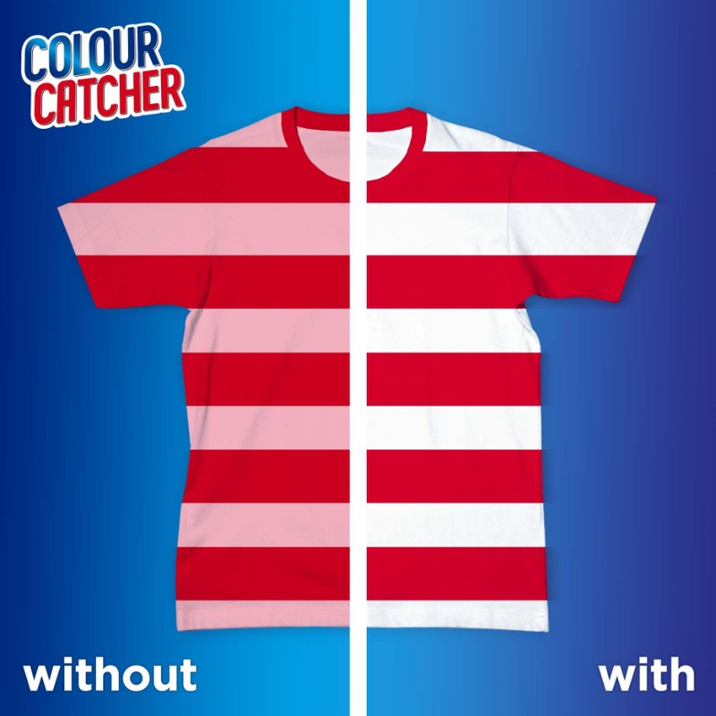 Colour Catcher Max Protect Laundry Sheets, Helps Prevent Colour Run