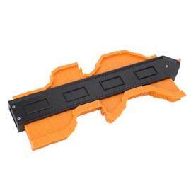 Connectable Profile Gauge 10 Inch Shape Duplicator with Lock, Stocking Stuffers, Contour Gauge for Shape Outline Tool, Woodworking Tile Flooring, Angle Measuring