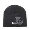 Wolf Tooth Logo Polyester Microfiber Beanie by Pandana, Adult, Black