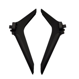 Factory Part - Legs Base Stands Compatible with Hisense Roku Smart TV Models: 58H6570G, 58R6E3 and 59H6570G (Screws Included).