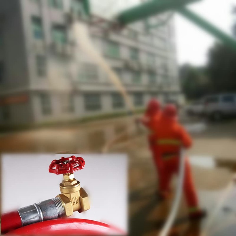 3 Pcs Faucet Handle Gate Valve Red Valve Handwheel Valve