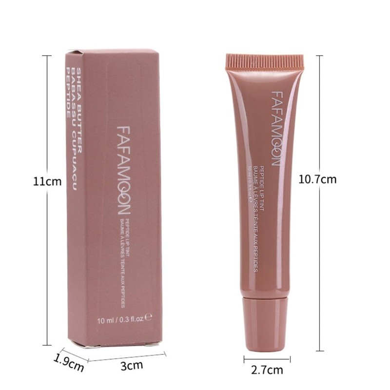 FARSEE Brillo labial hidratante de larga duración, gelatina, lápiz labial