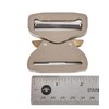 AustriAlpin Cobra Buckle 7075 Aluminum Quick Release Adjustable Elephant Grey