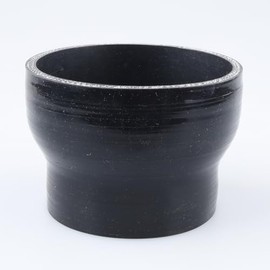 AC PERFORMANCE AC PERFORMANCE ID 4" to 3.15" (102mm to 80mm) Silicone Hose Straight Reducer 4-Ply Reinforced Black, 3" Length