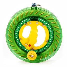 CHIEON ZOE Kite String Lockable Kite Wheel Heavy Duty Reel Winder Spool 8.7" (Dia) 1400 Ft Line