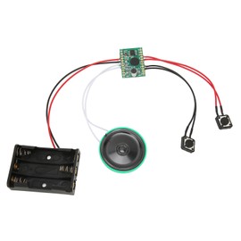 Recording Module 4 Minutes Longer Battery Powered Sound Voice Recording Playback Module for Christmas Cards