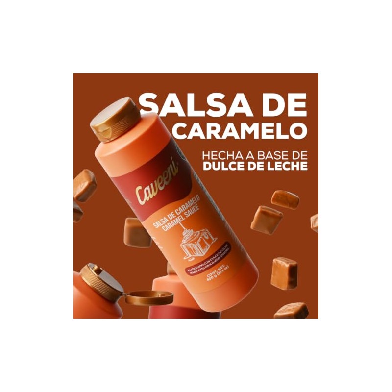 Caveeni Salsa de Caramelo 600g