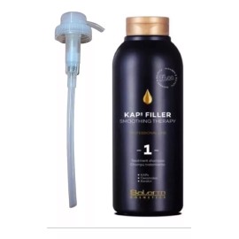 Salerm Shampoo Mantenimiento Lisos Kaps Filler Sin Parabenos