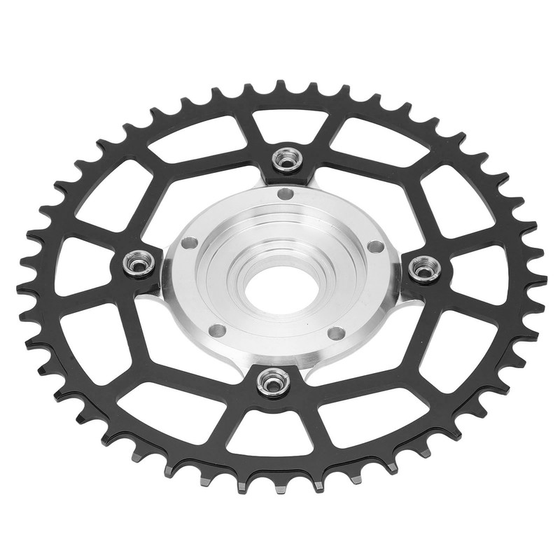 Aluminum Alloy 46T 104 BCD Chainring and Adapter Replacement for