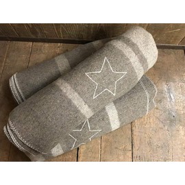swiss link Italian Officer Heavyweight Reproduction Blanket W/Star