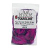 Hareline Dubbin Tiger Barred Rabbit Strips - Black Barred Purple