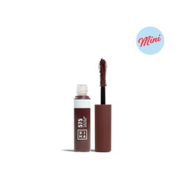 3INA MAKEUP - The Color Mascara 575 (Mini) - Brown Mascara w Vegetal Keratin - Volume and Lift Mascara - Travel Size Mascara