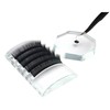 Eyelash Extension Crystal Glass Eye Lash Stand Pallet Holder/Lash Tray