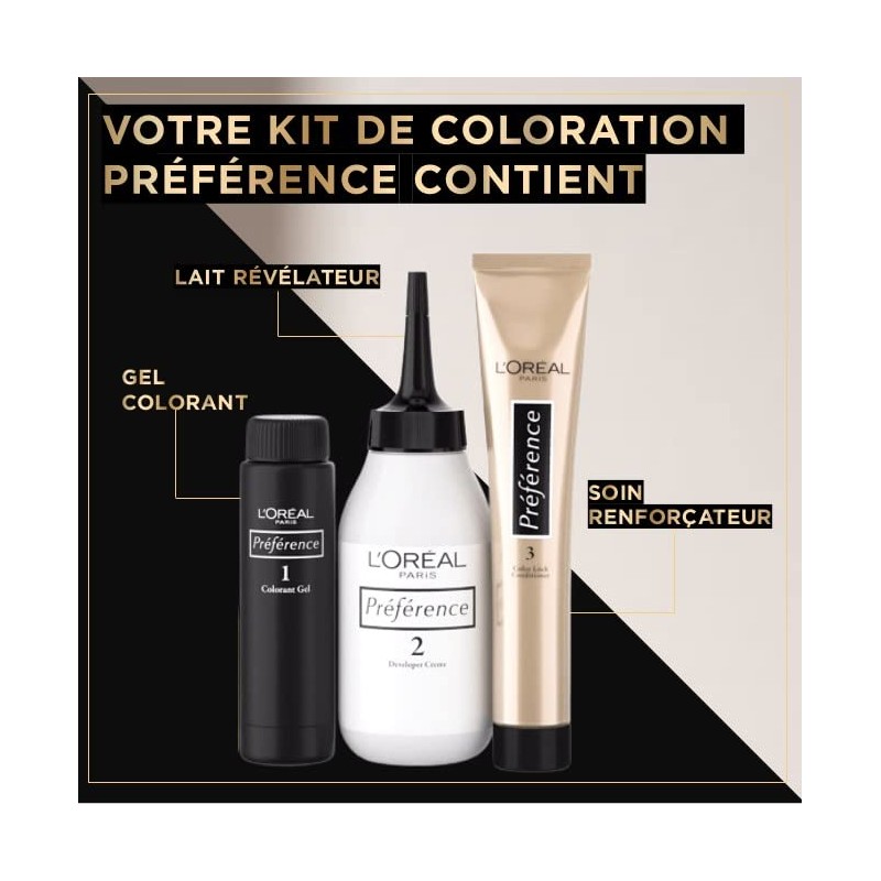 L'OREAL - Coloration - Préférence Infinia Colour Extender - 7.4