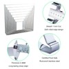 Square Cookie Cutter Set 8-Piece 1.5" to 5" by QAAQS