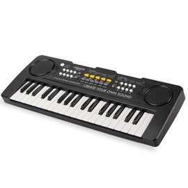 HEEPUEW Kids Piano Keyboard, 37 Keys Portable Music Keyboard Electric Piano Toys for Children, Educational Instruments Toddler Keyboard Piano for Kids Ages 3 4 5 6 7 8 9