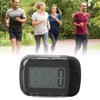 Simple Step Counter Walking 3D Pedometer with Clip Lanyard Accurate
