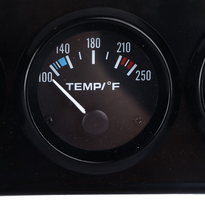 3 in 1 Car Triple Gauge Kit Multifunctional Mechanical Voltmeter